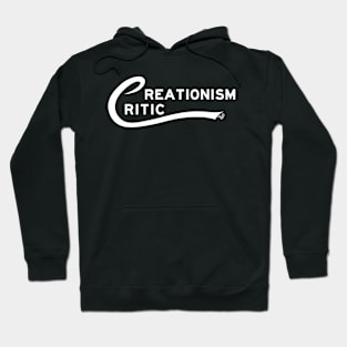 Creationism Critic (white) by Tai's Tees Hoodie